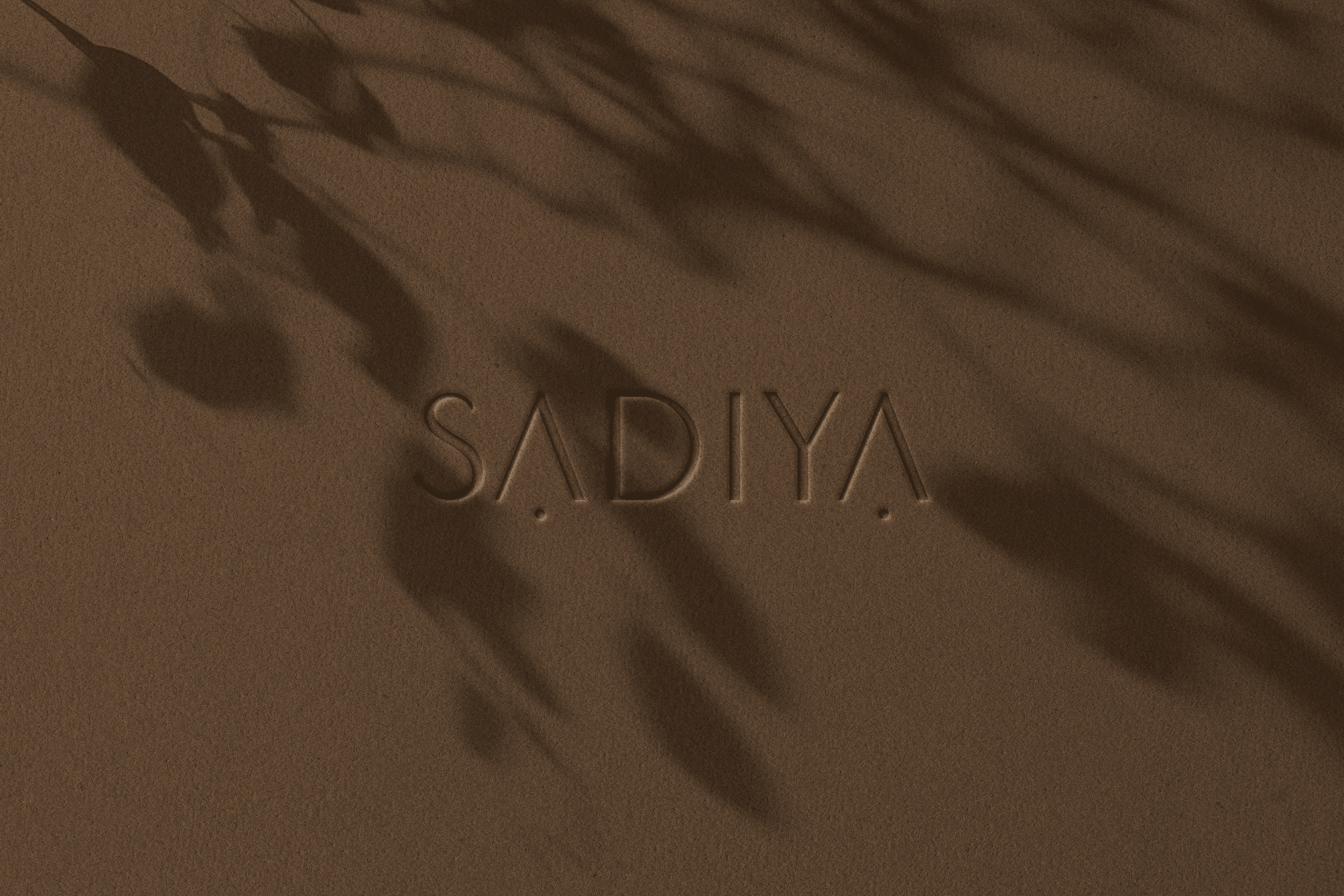 Papeterie de l'hôtel — identité visuelle